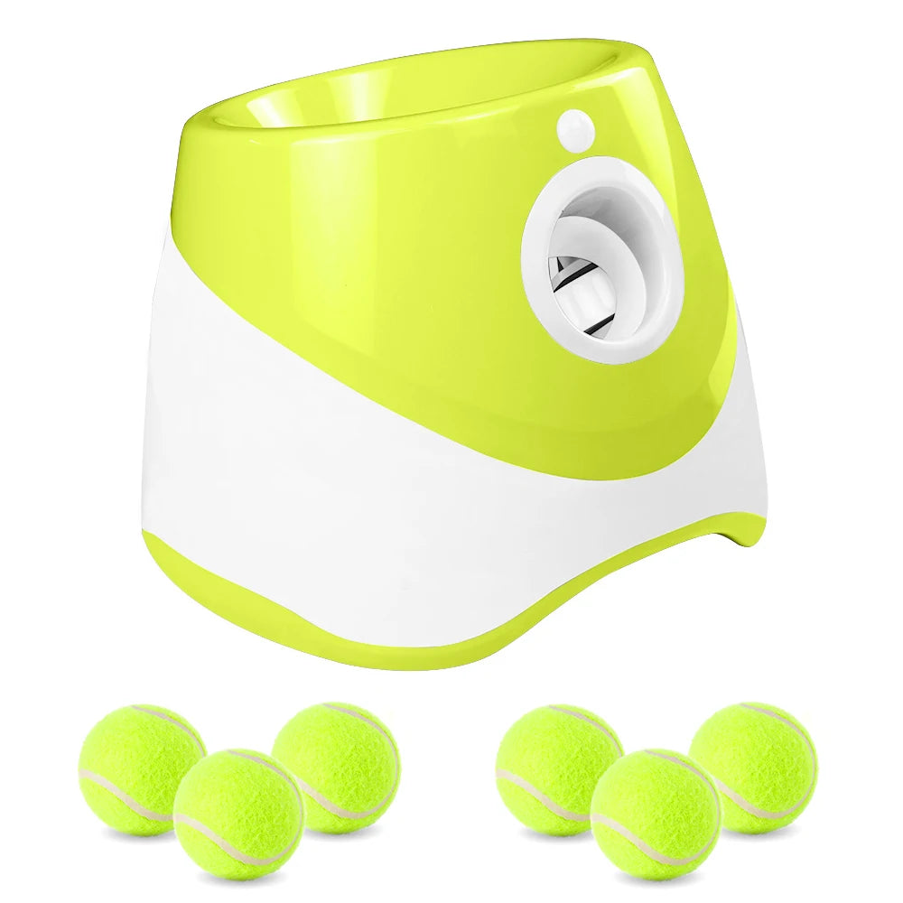 Automatic Dog Tennis Ball Launcher - Interactive Fetch Toy for Endless Fun!