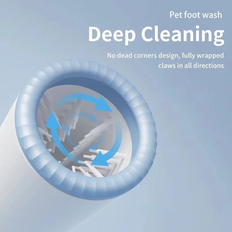 Revolutionary Electric Pet Paw Cleaner - Effortlessly Keep Your Dog's Paws Clean with Low Noise and Waterproof Design!