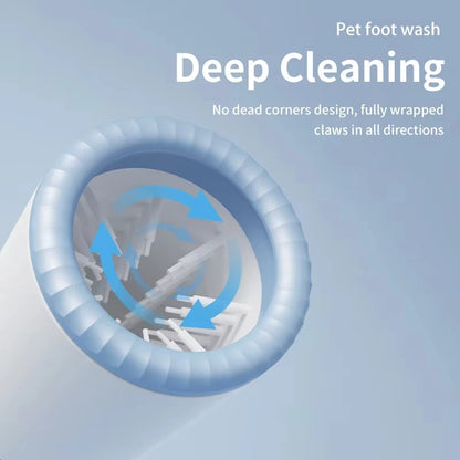 Revolutionary Electric Pet Paw Cleaner - Effortlessly Keep Your Dog's Paws Clean with Low Noise and Waterproof Design!