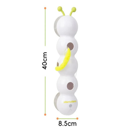 Exciting Caterpillar Interactive Cat Toy - Motion Activated Wack a Worm for Endless Fun!