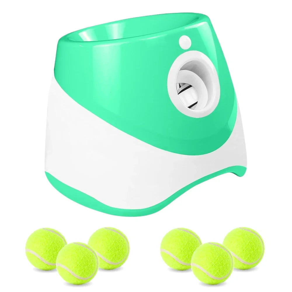 Automatic Dog Tennis Ball Launcher - Interactive Fetch Toy for Endless Fun!