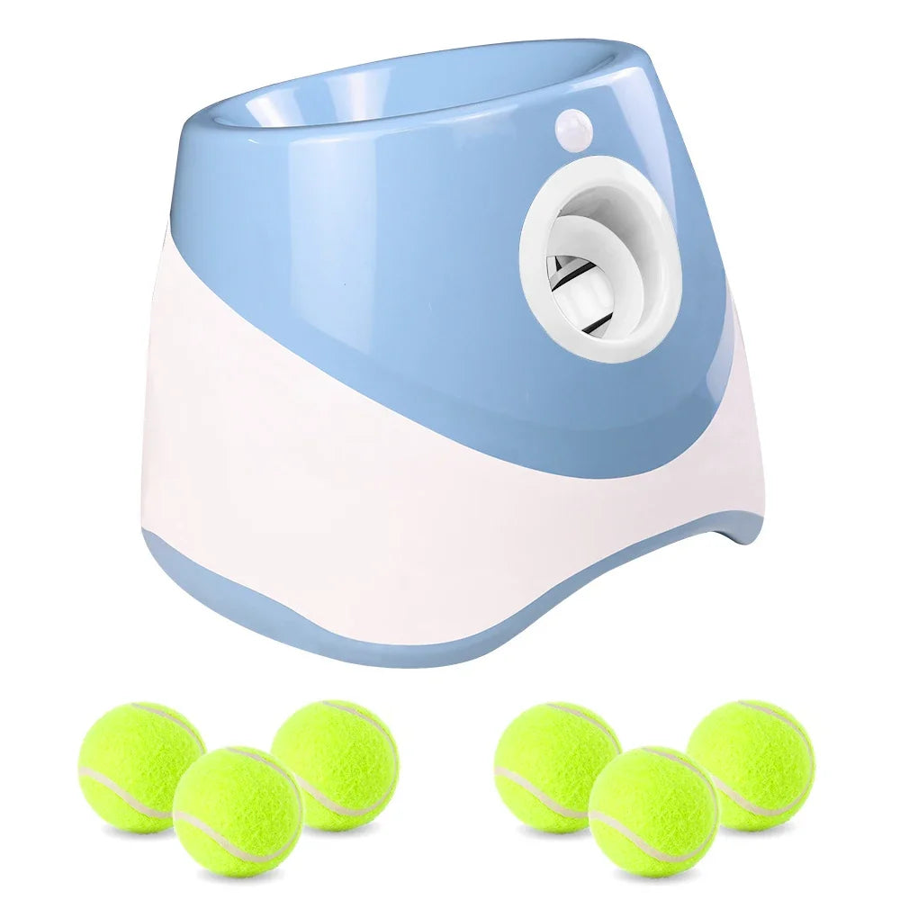 Automatic Dog Tennis Ball Launcher - Interactive Fetch Toy for Endless Fun!