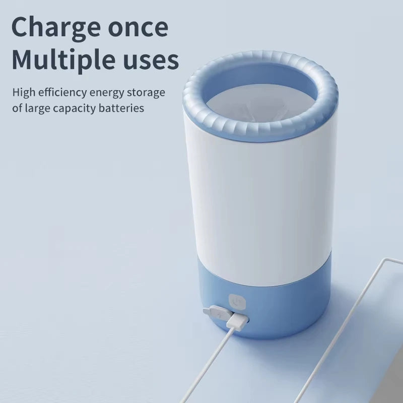 Revolutionary Electric Pet Paw Cleaner - Effortlessly Keep Your Dog's Paws Clean with Low Noise and Waterproof Design!