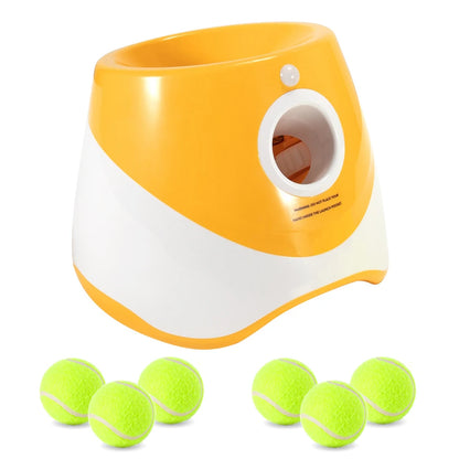 Automatic Dog Tennis Ball Launcher - Interactive Fetch Toy for Endless Fun!